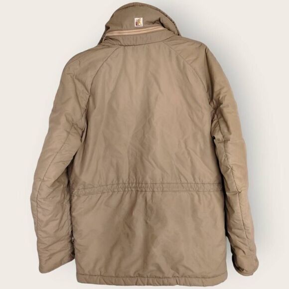 Vtg 90s | Mighty‎ Mac Jacket Mens Sz 38 | Tan Quilted Lined Coat Puffer Goose - Picture 2 of 12